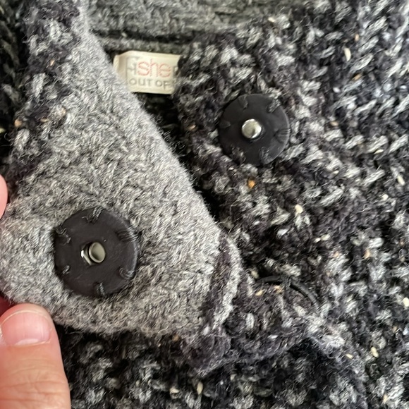 Fisherman out of Ireland 100% wool cardigan small - Picture 7 of 8